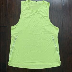 lululemon athletica Neon Yellow Tank Top